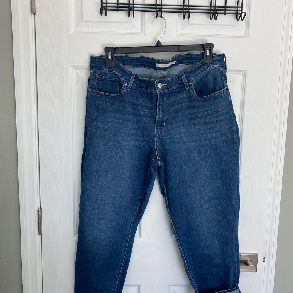 Jean, denim capri ankle pants